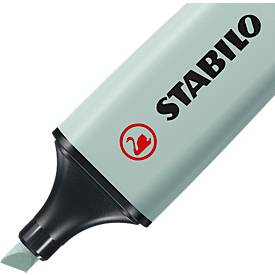 Textmarker STABILO® BOSS Original NatureCOLORS, Keilspitze, lichtbeständig, schnell trocknend, grünerde, 10 Stück