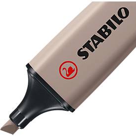 Textmarker STABILO® BOSS Original NatureCOLORS, Keilspitze, lichtbeständig, schnell trocknend, warmgrau, 1 Stück