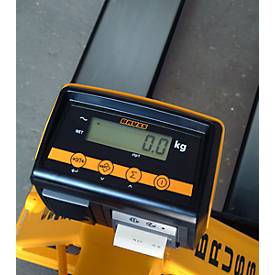 Thermoeinbau-Drucker, für Gabelhubwagen X-tra B+L