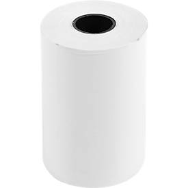 Thermorolle Exacompta, für Kartenzahlung, 1-lagig, BPA-frei, FSC-zertifiziert, 55 g/m², L 24 m x B 57 mm, Ø 46 mm, 5 Rollen, weiß