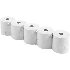 Thermorolle Exacompta, für Kartenzahlung & Kassen, 1-lagig, BPA-frei, FSC-zertifiziert, 55 g/m², L 44 m x B 57 mm, Ø 60 mm, 10 Rollen, weiß