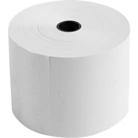 Thermorolle Exacompta, für Kassen & Waagen, 1-lagig, BPA-frei, FSC-zertifiziert, 55 g/m², L 76 m x B 57 mm, Ø 80 mm, 10 Rollen, weiß