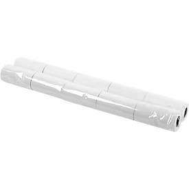 Thermorolle Exacompta SEPA, Rückseite bedruckt mit Text SEPA-Lastschrift, 1-lagig, 55 g/m², L 9 m x B 57 mm, Ø 30 mm, 20 Rollen, weiß