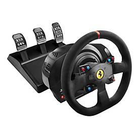 Thrustmaster Ferrari T300 Integral Racing - Alcantara - Lenkrad- und Pedale-Set - kabelgebunden - für PC, Sony PlayStati