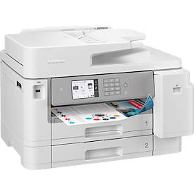 Tintenstrahl Multifunktionsdrucker Brother MFC-J5955DW, 4 in 1,USB/LAN/WLAN, Auto-Duplex/Mobildruck/NFC, 2 Papierkassetten, bis A3, mit CMYK-Patronen