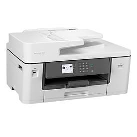 Tintenstrahl-Multifunktionsdrucker Brother MFC-J6540DW, Farbe, Drucken/Kopieren/Scannen/Faxen, USB/LAN/WLAN, Duplex, bis A3