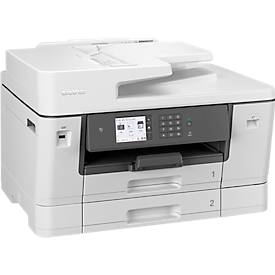 Tintenstrahl-Multifunktionsdrucker Brother MFC-J6940DW, Farbe, Drucken/Kopieren/Scannen/Faxen, USB/LAN/WLAN, Duplex, bis A3