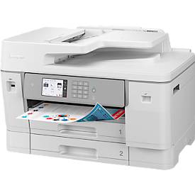 Tintenstrahl Multifunktionsdrucker Brother MFC-J6955DW, 4 in 1, USB/LAN/WLAN, Auto-Duplex/Mobildruck/NFC, 2 Papierkassetten, bis A3, mit CMYK-Patronen