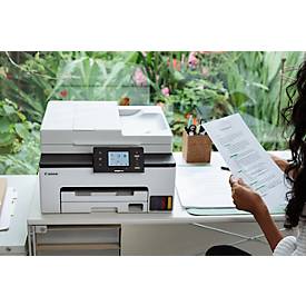 Tintenstrahl Multifunktionsdrucker Canon MAXIFY GX2050, 4-in-1, USB/LAN/WLAN/Cloud, Auto-Duplex, Mobildruck, bis A4, inkl. CMYK-Tintenflaschen
