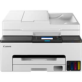 Tintenstrahl Multifunktionsdrucker Canon MAXIFY GX2050, 4-in-1, USB/LAN/WLAN/Cloud, Auto-Duplex, Mobildruck, bis A4, inkl. CMYK-Tintenflaschen