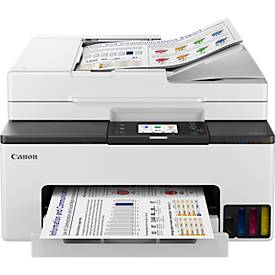 Tintenstrahl Multifunktionsdrucker Canon MAXIFY GX2050, 4-in-1, USB/LAN/WLAN/Cloud, Auto-Duplex, Mobildruck, bis A4, inkl. CMYK-Tintenflaschen