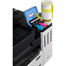Tintenstrahldrucker Canon MAXIFY GX5550, USB/LAN/WLAN/Cloud, Auto-Duplex, Mobildruck, bis A4, inkl. CMYK-Tintenflaschen