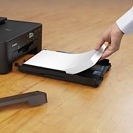 Tintenstrahldrucker Canon PIXMA TS705a, USB/LAN/WLAN, Auto-Duplex/Mobildruck, bis A4, inkl. 5 CMYK-Patronen, schwarz