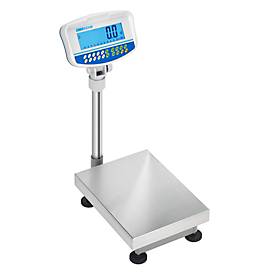 Tisch-Kontrollwaage ae ADAM GBK-Plus 16, ungeeicht, Ablesbarkeit 0,5 g/Wägebereich bis 16 kg, RS-232, Netz- und Akkubetrieb, Plattform B 300 x T 400 mm