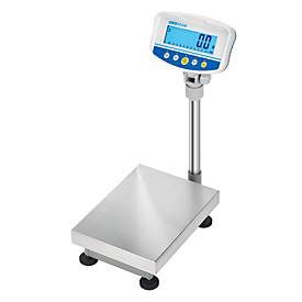 Tisch-Kontrollwaage ae ADAM GBK-S 16, ungeeicht, Ablesbarkeit 0,5 g/Wägebereich bis 16 kg, LC-Display, RS-232, Netzbetrieb