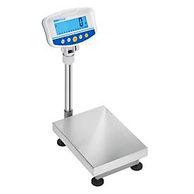 Tisch-Kontrollwaage ae ADAM GBK-S 60, ungeeicht, Ablesbarkeit 2 g/Wägebereich bis 60 kg, LC-Display, RS-232, Netzbetrieb