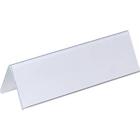 Tischnamensschilder, 61 x 210 mm, 25 Stück