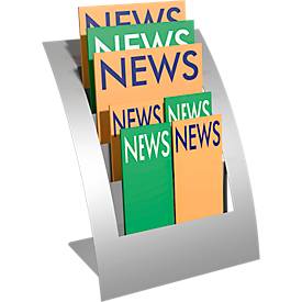 Tischprospekthalter, 5 Fächer