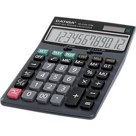 Tischrechner CD-2729-12TM, 12-stelliges Display, viele kaufmännische Funktionen