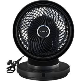 Tischventilator VT 66566, 4 Leistungsstufen, oszillierend, Timerfunktion, mit Fernbedienung, B 300 x T 240 x H 350 mm, schwarz
