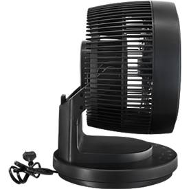 Tischventilator VT 66566, 4 Leistungsstufen, oszillierend, Timerfunktion, mit Fernbedienung, B 300 x T 240 x H 350 mm, schwarz