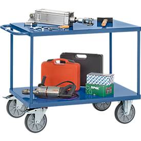 Tischwagen mit Stahlblech-Plattformen, L 1197 x B 709 x H 900 mm