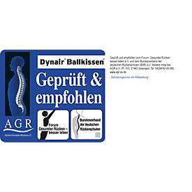 TOGU® Dynair Ballkissen, Durchmesser 33 cm, Gewicht 850 g, blau