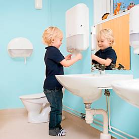 Toilettenpapier Tork® Jumbo Advanced 120272, 2-lagig, T1-kompatibel, 6 Rollen á L 360 m x B 94 mm, FSC®-Papier, weiß