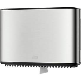 Toilettenpapierspender Tork®, für Mini Jumbo Toilettenpapier, mit Restrollenfunktion, abschließbar