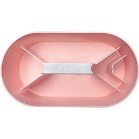 Toolbox HAN Loft, tragbar, mit 4 Fächern, herausnehmbare Ablageschale, B 330 x T 179 x H 175 mm, Kunststoff, flamingo rosa