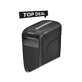 Top Deal Fellowes destructeur de documents Powershred 60CS, coupe de particules 4 x 50 mm, jusqu'à 9 feuilles, P4, arrêt automatique, bac 22 l
