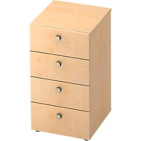 TOPAS LINE ladekast, 2 OH, B 400 mm, ahorn decor/mapeldoorn decor