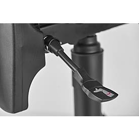 Topstar Bürostuhl SENSUM, Permanentkontakt, mit Armlehnen, Lendenwirbelstütze, 3D-Orthositz, apfelgrün