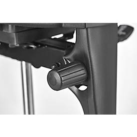 Topstar Bürostuhl SITNESS 15, Permanentkontakt, mit Armlehnen, Netzrücken, Fitness-Orthositz, schwarz