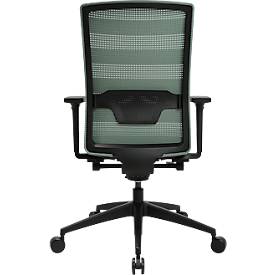 Topstar Bürostuhl Sitness AirWork, mit Armlehnen, 3D-Auto-Synchronmechanik, Muldensitz, Netzrücken, mint/schwarz