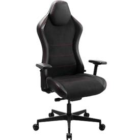 Topstar Bürostuhl SITNESS RS X, mit Armlehnen, 3D-Punktsynchron-Mechanik, Kopfstütze, Flachsitz, Kunstleder schwarz
