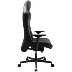 Topstar Bürostuhl SITNESS RS X, mit Armlehnen, 3D-Punktsynchron-Mechanik, Kopfstütze, Flachsitz, Kunstleder schwarz