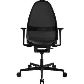 Topstar Bürostuhl Soft Sitness Art, Auto-Synchronmechanik, mit Armlehnen, Netzrückenlehne, Spezial-Muldensitz, schwarz
