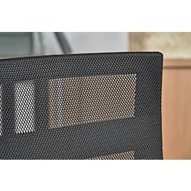 Topstar Bürostuhl X-PANDER, mit Armlehnen, Netz-Lehne mit elastischen Gummibändern