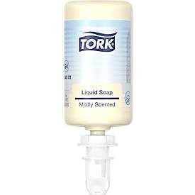 Tork® Flüssigseife S4, 424501, mild, mit frischem Duft, dermatologisch getestet, kompatibel mit S4 Hygienespendern, 6 x 1000 ml