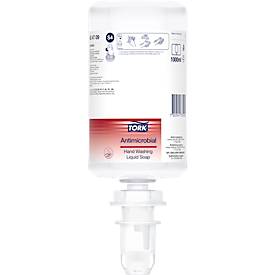 Tork® Flüssigseife S4, 424709, antimikrobiell, dermatologisch getestet, kompatibel mit S4 Hygienespendern, 6 x 1000 ml