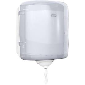 Tork® Innenabrollungsspender Reflex 473190, Einzelblattausgabe, Innenabrollungs-System M4, B 331 x T 225 x H 239 mm, Kunststoff, weiss