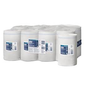 Tork® Mehrzweck-Papierwischtücher 101221, 2-lagig, Innenabrollung M1, L 75 m x B 215 mm, Ø 140 mm, 11 Rollen á 74,90 m, weiß