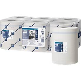 Tork® Mehrzweck-Papierwischtücher Reflex 473242, 1-lagig, Innenabrollung M4, L 300 m x B 198 mm, Ø 195 mm, 6 Rollen á 857 Blatt (5142 Tücher), weiß