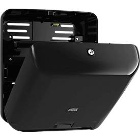 Tork® Papierhandtuchspender Matic® 551008, Rollenpapier, Elevation Design H1, Handtuchlänge einstellbar, Füllstandanzeige, schwarz