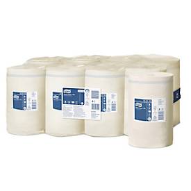 Tork® Papierwischtücher 120123, 1-lagig, Innenabrollung M1, Nachfüllanzeige, L 120 m x B 215 mm, Ø 140 mm, 11 Rollen á 120 m, weiß