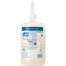 Tork® Premium Flüssigseife 420501, Allzweckseife, feuchtigkeitsspendend, schonend zur Haut, 6 Flaschen á 1000 ml 