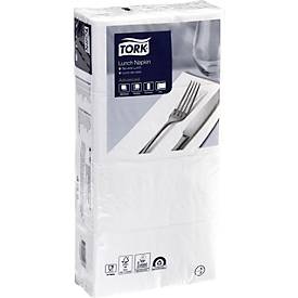 Tork Servetten Soft Advanced 477402, 2-laags, 1/8 vouw, reliëf, FSC papier, wit, 10 x 200 stuks