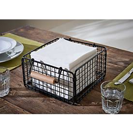 Tork® Servietten Universal 509300, 1-lagig, geprägt, FSC®-Papier, weiß, 8 x 500 Stück