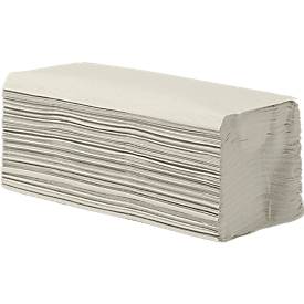 Tork® Serviettes pliées 66329, 1 épaisseur, pliage en zigzag, 20 paquets de 250 feuilles (5000 serviettes), naturel